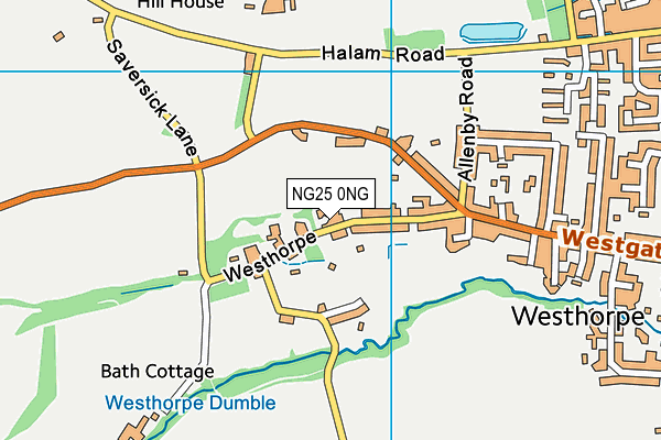 Map of SOUTHWELL MAGAZINES LIMITED at district scale