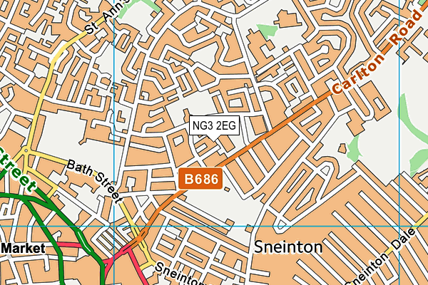 Map of 360 IMPACT HOUSING C.I.C. at district scale