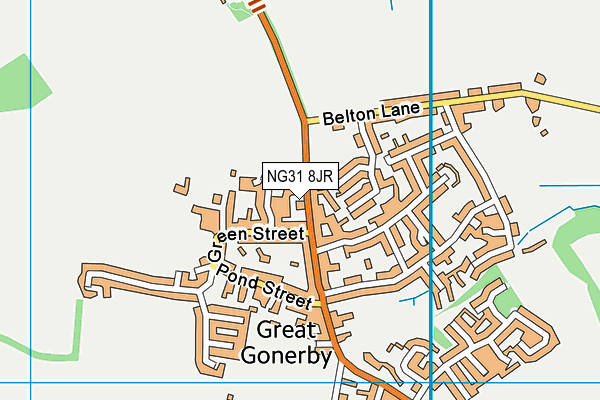 Map of GONERBY DEVELOPMENTS LTD at district scale