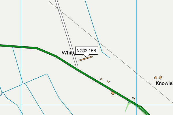 NG32 1EB map - OS VectorMap District (Ordnance Survey)