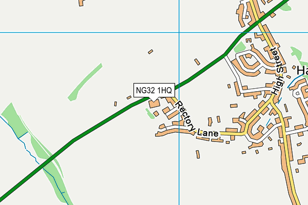 NG32 1HQ map - OS VectorMap District (Ordnance Survey)