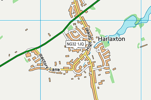 NG32 1JQ map - OS VectorMap District (Ordnance Survey)