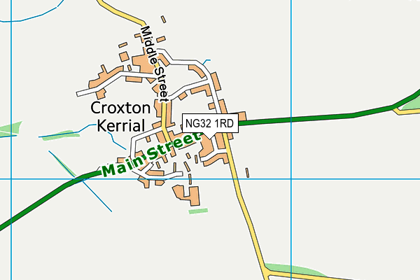 NG32 1RD map - OS VectorMap District (Ordnance Survey)