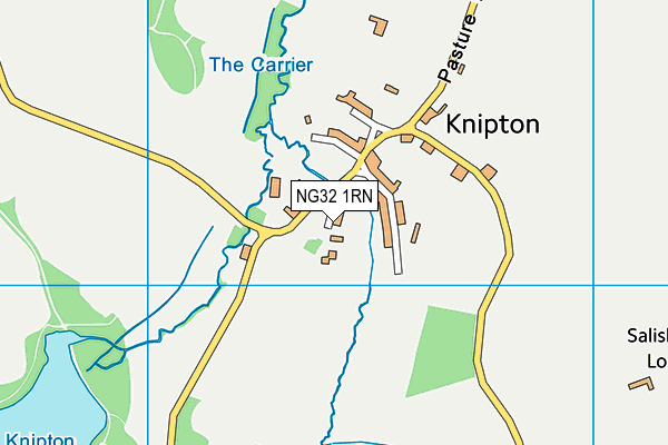NG32 1RN map - OS VectorMap District (Ordnance Survey)