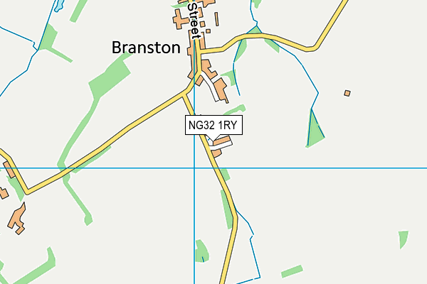 NG32 1RY map - OS VectorMap District (Ordnance Survey)