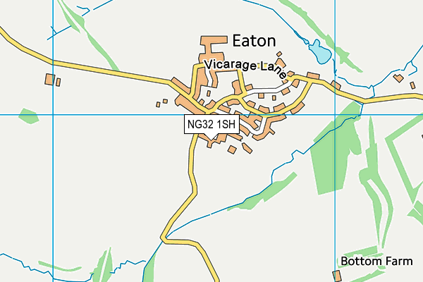 NG32 1SH map - OS VectorMap District (Ordnance Survey)