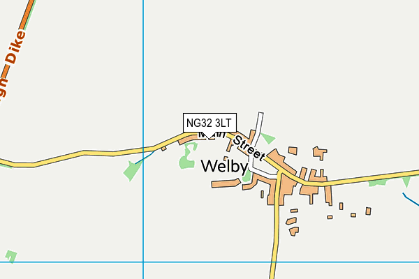 Map of AISBY DEVELOPMENTS LTD at district scale