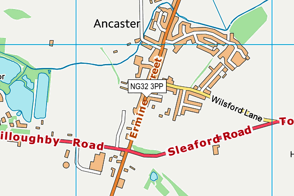 Map of START RIGHT NURSERY (ANCASTER) LIMITED at district scale