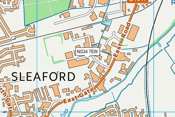 Map of SLEAFORD HGV SERVICES LTD at district scale