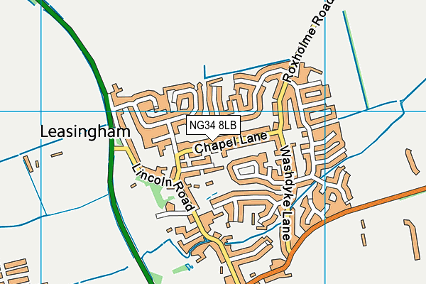 Map of SMH TRANSPORT LINCOLNSHIRE LTD at district scale
