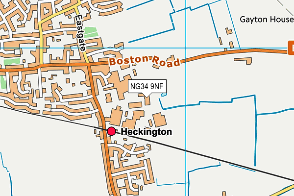 Map of SMITH CONSTRUCTION (HECKINGTON) LIMITED at district scale