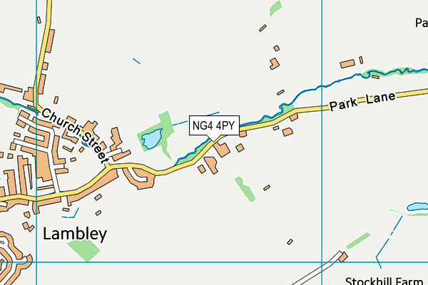 NG4 4PY map - OS VectorMap District (Ordnance Survey)