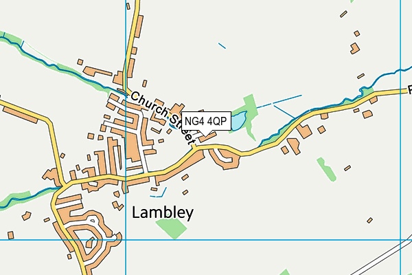 NG4 4QP map - OS VectorMap District (Ordnance Survey)