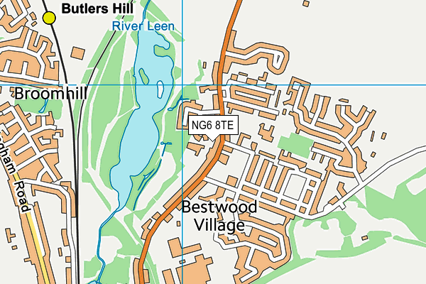 Map of HURT HOMES & DEVELOPMENTS LTD at district scale