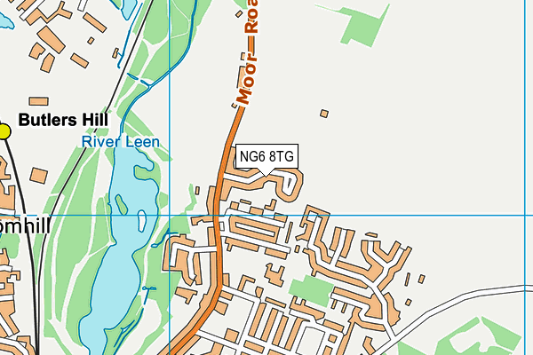 Map of N AND S CLADDING LTD at district scale