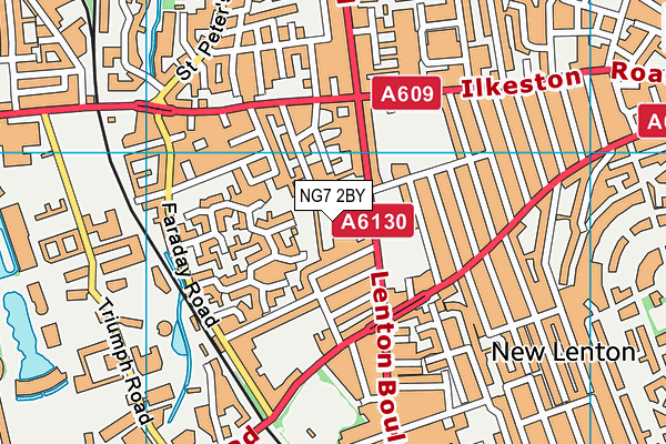 Map of STEPBYSTEP SUPPORTED LIVING LIMITED at district scale