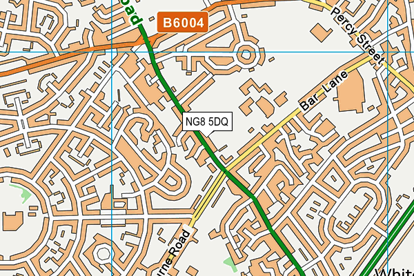 NG8 5DQ map - OS VectorMap District (Ordnance Survey)
