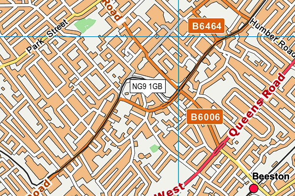 NG9 1GB map - OS VectorMap District (Ordnance Survey)