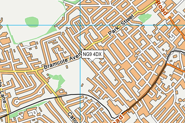 Map of PLATINUM EXCLUSIVE CHAUFFEUR LIMITED at district scale