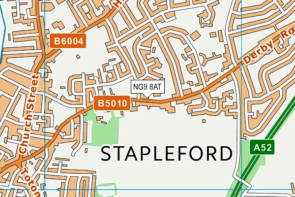 Map of FIELDBROOK PROPERTIES LIMITED at district scale