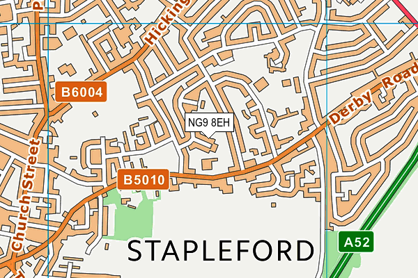 Map of STAPLEFORD ROOFING LIMITED at district scale