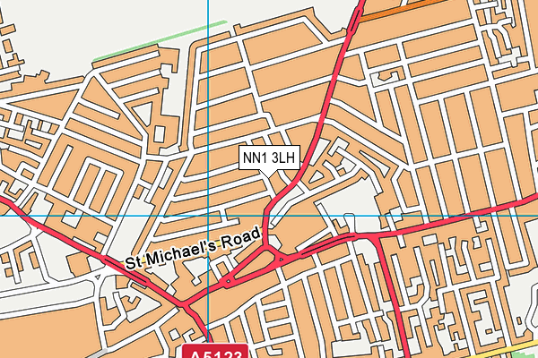 NN1 3LH map - OS VectorMap District (Ordnance Survey)