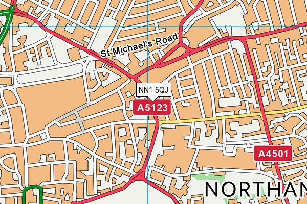 Map of ALBION NORTHAMPTON LIMITED at district scale