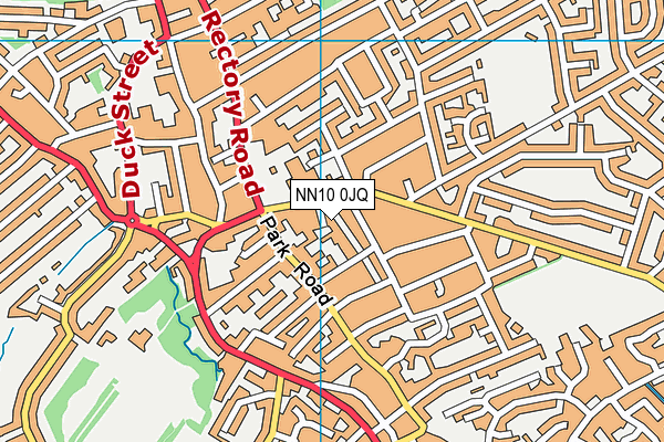 NN10 0JQ map - OS VectorMap District (Ordnance Survey)