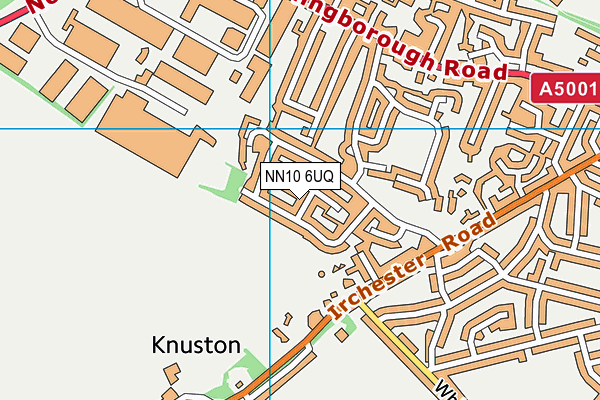 NN10 6UQ map - OS VectorMap District (Ordnance Survey)