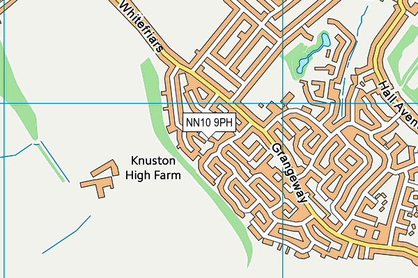 NN10 9PH map - OS VectorMap District (Ordnance Survey)