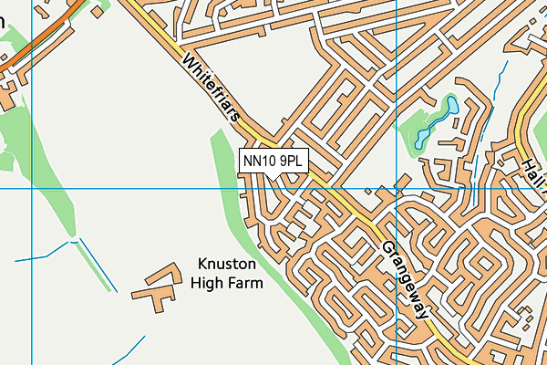NN10 9PL map - OS VectorMap District (Ordnance Survey)