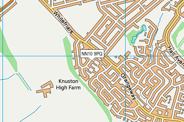 NN10 9PQ map - OS VectorMap District (Ordnance Survey)
