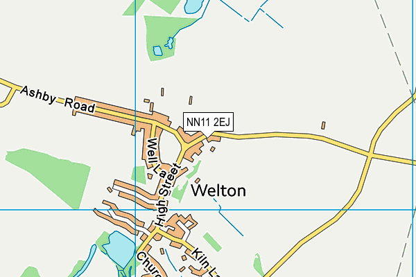NN11 2EJ map - OS VectorMap District (Ordnance Survey)