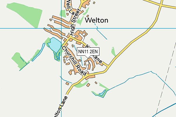 NN11 2EN map - OS VectorMap District (Ordnance Survey)