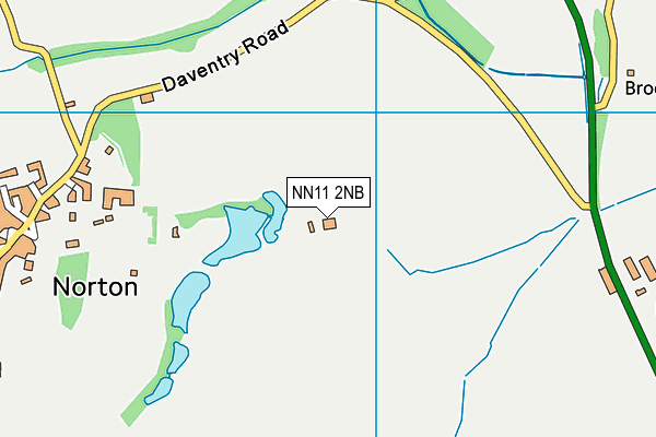 NN11 2NB map - OS VectorMap District (Ordnance Survey)