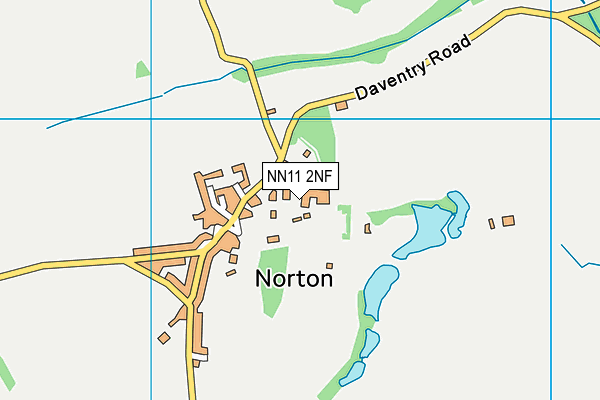 NN11 2NF map - OS VectorMap District (Ordnance Survey)