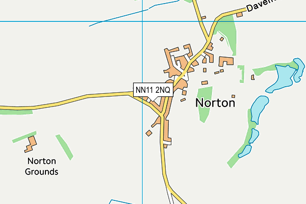 NN11 2NQ map - OS VectorMap District (Ordnance Survey)