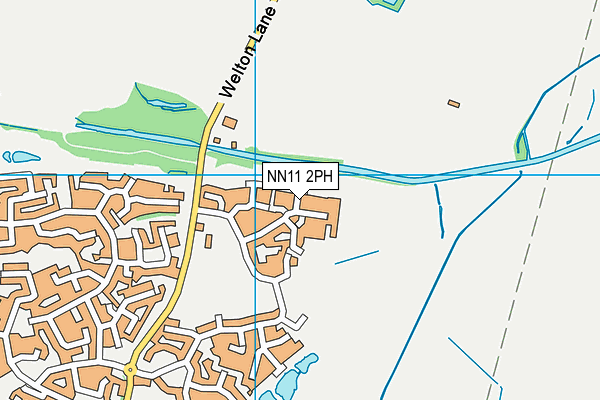 NN11 2PH map - OS VectorMap District (Ordnance Survey)