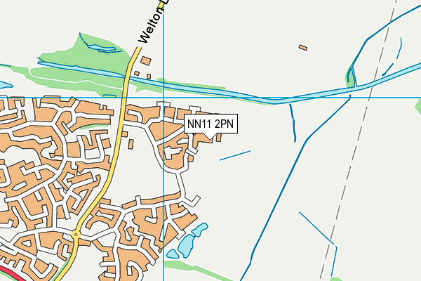 NN11 2PN map - OS VectorMap District (Ordnance Survey)