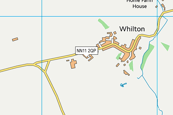 NN11 2QP map - OS VectorMap District (Ordnance Survey)
