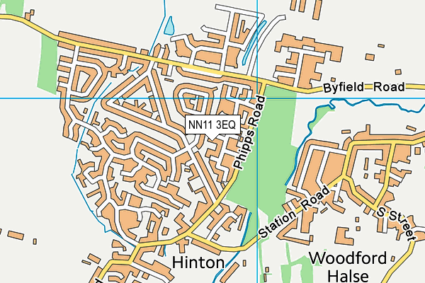 NN11 3EQ map - OS VectorMap District (Ordnance Survey)