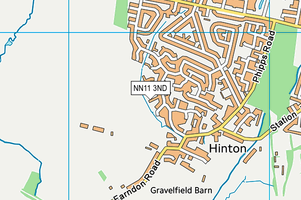 NN11 3ND map - OS VectorMap District (Ordnance Survey)