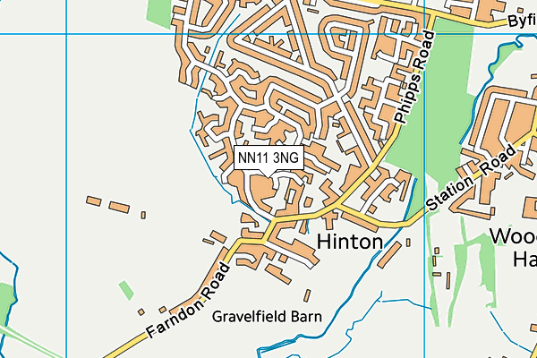 NN11 3NG map - OS VectorMap District (Ordnance Survey)