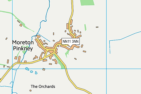 NN11 3NN map - OS VectorMap District (Ordnance Survey)