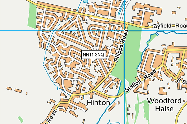 NN11 3NQ map - OS VectorMap District (Ordnance Survey)