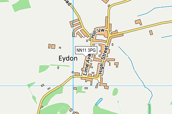 Map of THE OAK EYDON LIMITED at district scale