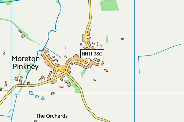 NN11 3SG map - OS VectorMap District (Ordnance Survey)
