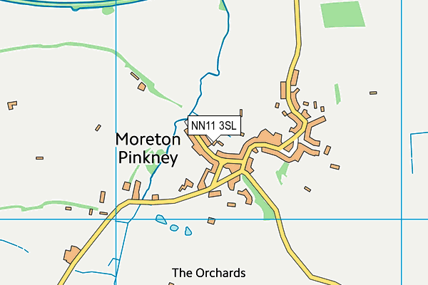 NN11 3SL map - OS VectorMap District (Ordnance Survey)