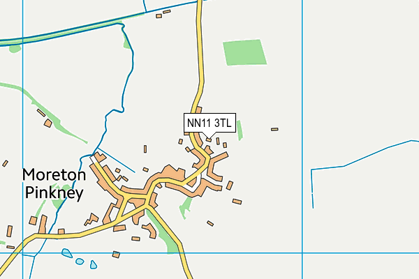 NN11 3TL map - OS VectorMap District (Ordnance Survey)