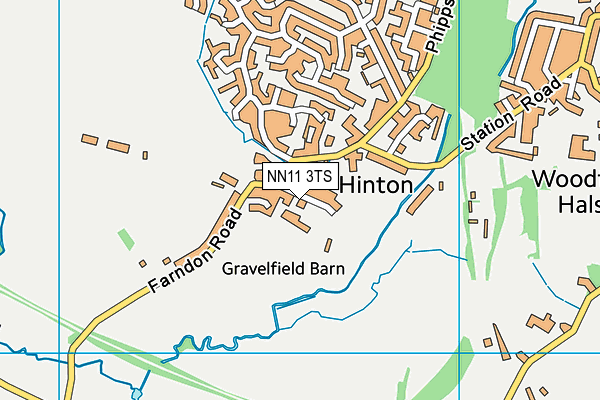Map of HINTON VEHICLE SERVICES LTD at district scale